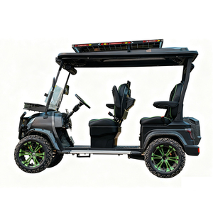 Voiturette de <span class=keywords><strong>golf</strong></span> électrique 4x4 <span class=keywords><strong>ultra</strong></span>-luxe avec performances puissantes, adaptée aux terrains accidentés et à une forte capacité de montée. - Product Image 2
