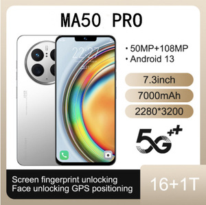 Điện Thoại Thông Minh Mate50 Pro Mở Khóa 5G Hoàn Toàn Mới Giá Rẻ Điện Thoại Di Động <span class=keywords><strong>Android</strong></span> <span class=keywords><strong>GSM</strong></span> Mate 50 Pro 7.3Inch Điện Thoại Di Động Phiên Bản Toàn Cầu - Product Image 5