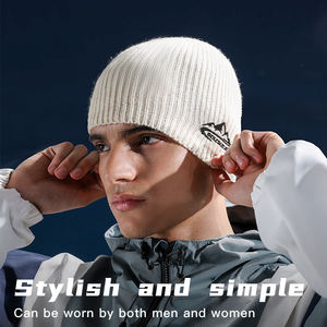 REXCHI DMZ93 Chaud Personnalisé Bonnets Chapeaux Casquettes Partout Logo Hiver En Gros Imprimé <span class=keywords><strong>Bonnet</strong></span> De Ski Tricoté - Product Image 2