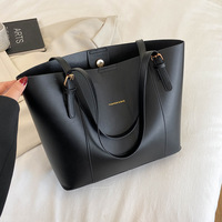 Sac fourre-tout en PU moyen pour l'hiver, vente chaude, grands sacs à main pour femmes, sacs fourre-tout en PU en gros, sacs de grande capacité pour femmes, shopping