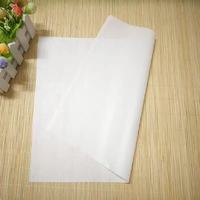 Papier kraft blanc enduit de PE, rouleau de papier d'emballage alimentaire, papier résistant à la graisse pour hamburgers, rouleau de papier prix usine