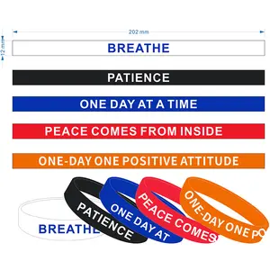 Bracelets sport personnalisés en silicone, créez vos propres bracelets en caoutchouc avec message ou logo, bracelet personnalisé de haute qualité