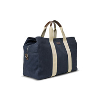 Tas Travel Kanvas Tahan Lama, Tas Jinjing Custom, Tas Olahraga Kulit, Tas Duffel Akhir Pekan