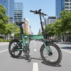 Vélo de montagne électrique pliable Smart Urban <span class=keywords><strong>Rider</strong></span> - Cadre en alliage d'aluminium, moteur à moyeu arrière, batterie au lithium - Product Image 2