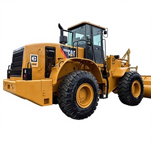 รถตักล้อยางแคตเตอร์พิลลาร์ Cat 966H รุ่นปี 2022 น้ำหนักบรรทุก 7 ตัน เครื่องยนต์คัมมินส์ สีเหลือง อุปกรณ์ก่อสร้างสำหรับงานหนัก - Product Image 1