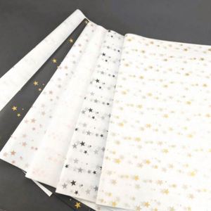 Papel de Seda Rosa Personalizado con Logotipo Impreso para Envolver Ropa y Zapatos - Product Image 2