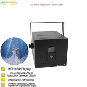 Lumière laser d'animation dynamique RGB à commande DMX avec activation sonore, puissance 1W/2W/3W, CRI élevé <span class=keywords><strong>80</strong></span> pour discothèques, concerts et événements - Product Image 3