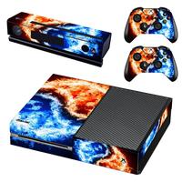 Microsoft para consola Xbox One y controlador de cuerpo entero vinilo piel pegatina calcomanía cubierta accesorios de juego