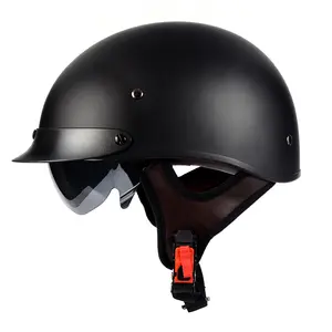 Helm skuter Casco Para Moto, pelindung kepala olahraga kendaraan sepeda wajah terbuka personalisasi Factory
