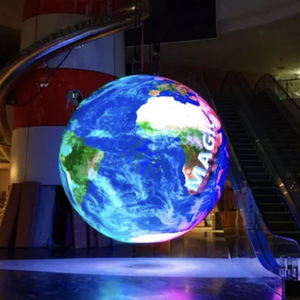 Chất lượng cao atemid Ngân Sách p2.5 <span class=keywords><strong>Led</strong></span> hình cầu hiển thị với tùy biến linh hoạt cong <span class=keywords><strong>module</strong></span> cho độc đáo cài đặt - Product Image 3