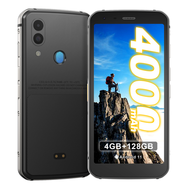 Rugged Smartphone Unlocked IP68 Shockproof 4G Android Phone Fingerprint Unlock Snapdragon 660 Octa Core FCC Factory Customised
