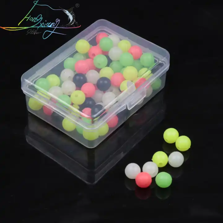 100pcs / bag fishing buoy beads