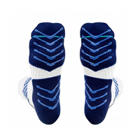 Chaussettes de football antidérapantes pour enfants et hommes, chaussettes de sport respirantes antibactériennes, chaussettes de sport à logo personnalisé