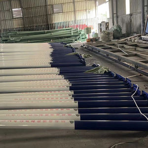 AORUITAI tiang lampu jalan, tiang lampu tenaga surya galvanis 4m 5m 6m 7m Hot Dip untuk dijual - Product Image 4