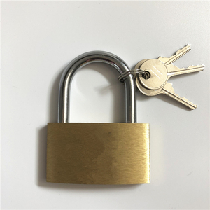 <span class=keywords><strong>Candado</strong></span> Pequeño de Latón al por Mayor a <span class=keywords><strong>Precio</strong></span> Económico con Grillete Reforzado para Armario de Almacenamiento Interior con 3 Llaves de Hierro - Product Image 2