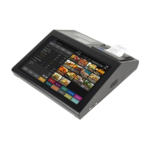 11.6\"+4.2\" LED Compact Multi-Function POS System Small Order Restaurant Sales Machine Single Unit POS Cash Register for