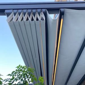 Toldo Retráctil de Grado Comercial para Patio con Protección Solar Resistente al Viento para Restaurante y Hotel - Product Image 3