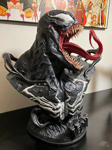 Escultura <span class=keywords><strong>de</strong></span> busto <span class=keywords><strong>de</strong></span> resina con temática <span class=keywords><strong>de</strong></span> Venom <span class=keywords><strong>de</strong></span> alta calidad Técnica pulida <span class=keywords><strong>de</strong></span> mascota favorita <span class=keywords><strong>de</strong></span> los fanáticos <span class=keywords><strong>de</strong></span> Marvel - Product Image 5