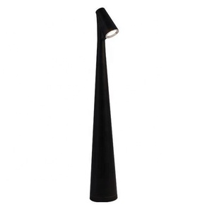 مصباح مكتب <span class=keywords><strong>LED</strong></span> بمنفذ USB متوفر في المخزون مع تحكم باللمس، إضاءة دافئة بيضاء، تشطيب أسود، قابل للتعتيم لغرف النوم وغرف المعيشة، ديكور محيطي - Product Image 4