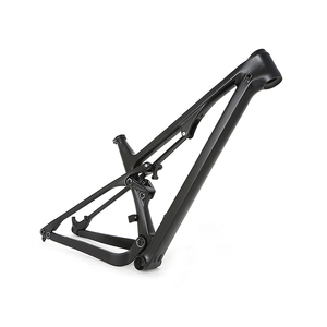 Cadre de vtt suspendu complet en fibre de carbone T900, avec axe transversal, 12x148mm, couleur noir pur, livraison gratuite - Product Image 2