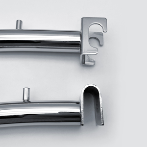 MSMXステンレス鋼ペグボードフックスーパーマーケットディスプレイ金属吊りフック楕円形チューブカードフック鋼と鉄製 - Product Image 6