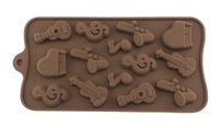Lebensmittelechte Silikon 3D Rechteckige Schokoladen- und Geleeform, Epoxidharz-Eiswürfelform, Fondant-Kuchendekorationsform, Antihaftbeschichtete Hitzebeständige Süßigkeitenform