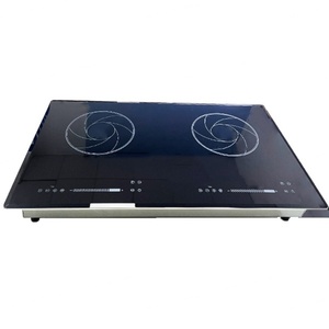 Table de cuisson à induction double 5200W, plaque à induction électrique encastrable 2 brûleurs, cuisinière à induction, technologie demi-pont - Product Image 1