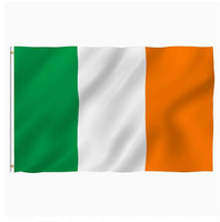 Drapeau dominicain 3x5 pieds, drapeau national dominicain avec œillets en laiton, bords doublement cousus, couleurs résistantes, parfait pour l'affichage