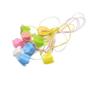 Caja de almacenamiento de dientes de bebé, rectangular, de colores variados, para regalo dental infantil, uso doméstico y comercial - Product Image 1