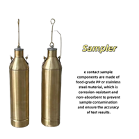 Muestreador de Acero Inoxidable, Barril de Muestreo de Cobre de 500 ml, Muestreador de Fondo, Equipo de Prueba Petroquímica