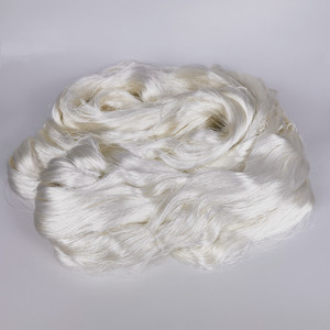 Fil à coudre en rayonne Sunray de haute qualité 150D/3, écologique, torsadé, 500/450, viscose, soie, fil en écheveaux, blanc brut, motif - Product Image 5