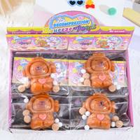 Jouet Balle à Presser Capybara Mignon en TPR EVA, Nouveauté Anti-Stress pour Garçons et Filles, Forme Bulle Musicale, Fonction Sensorielle