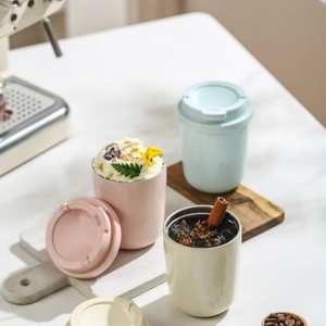 แก้วกาแฟแบบพกพา สแตนเลส 316 ปลอดสาร BPA ป้องกันการรั่วซึม เก็บความร้อน-เย็น ผนังสองชั้นสุญญากาศ ขายส่ง - Product Image 3