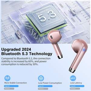 Nuove Cuffie Bluetooth 5.3 <span class=keywords><strong>TWS</strong></span> Auricolari Wireless Senza Cancellazione del Rumore con Schermo LCD Touch Intelligente - Product Image 3
