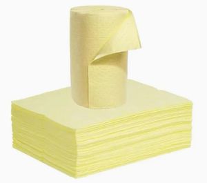Pp Material Spill Control Grübchen öl Universal Chemical Absorbent Pads Roll Melt Blown Oil Absorbing Vliesstoff - Product Image 3