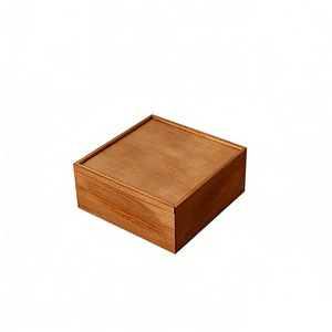 Wooden Packaging <b>Box</b> Rectangle With Lid Handmade <b>Gift</b> <b>Box</b> For Gifting And Parties Dried Fruit Storage Modern Chinese Style - Product Image 3