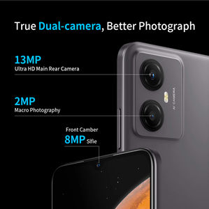 Yond F9 LTE 6.6 pouces 3 + 128 Go Android 12 HD caméra 144Hz taux de rafraîchissement double Sim empreinte digitale bon pour les jeux utilisé avec FCC CE - Product Image 4