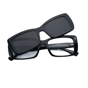 Offre Spéciale – <span class=keywords><strong>Lunettes</strong></span> <span class=keywords><strong>de</strong></span> <span class=keywords><strong>soleil</strong></span> œil <span class=keywords><strong>de</strong></span> chat 91519 à monture intégrale avec verres en polycarbonate UV400 polarisés, clip magnétique, légères, en stock - Product Image 1