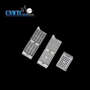 Kaset Embedding Persegi Spesimen Turbin Plastik Lab