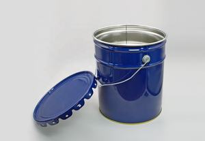 وعاء ستانلس ستيل فاخر بقياس 5 جالون, وعاء معدني من القصدير عالي الجودة بغطاء بغطاء - Product Image 5