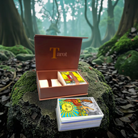 Offre Spéciale incroyable jeux de cartes à jouer personnalisé papier impression oracles tarot jeu de cartes avec boîte
