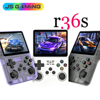 JSGAMING Günstiger R36S Handheld-Spieler 64GB Retro-Videospielkonsole 3,5-Zoll-Bildschirm Tragbare Spielkonsole Ad 10