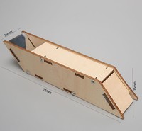 Expérience scientifique pour enfants jouets en bois périscope télescopique fait maison