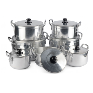 Vendita calda 7 pezzi utensili da cucina in alluminio set di pentole pentole - Product Image 4