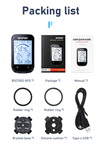 <span class=keywords><strong>BSC100S</strong></span> Smart Cycling Computer Velocímetro de bicicleta con cadencia Corazón y kilometraje Computadora De Bicicleta - Product Image 6
