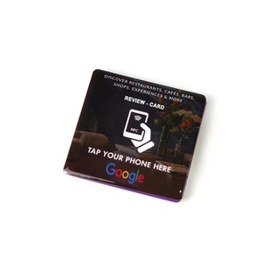 Nhựa không thấm nước tráng thẻ NFC Nhãn cửa sổ <span class=keywords><strong>Google</strong></span> xem xét NFC sticker - Product Image 1