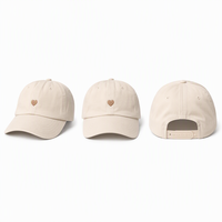 Casquette de papa personnalisée en coton doux non structuré à bord incurvé avec broderie, vente en gros, 6 panneaux