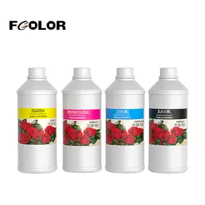 FCOLOR Reactive Ink Digital Textile Printer Textile Printing Ink For Cotton Cloth Textile Fabric Stamp Dtg Printer Machine Ink