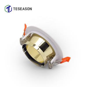 TN021R1 Anneau intérieur en plastique moderne de 75mm pour PC MR16 <span class=keywords><strong>GU10</strong></span> Cadre de plafonnier encastré en aluminium à angle de lumière réglable pour le salon - Product Image 5