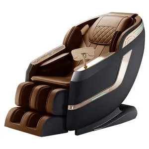 Leercon nhà máy OEM 3D MASSAGE SHIATSU Zero điểm massagechair không trọng lực 6D tự động đầy đủ cơ thể 4D masasge ghế